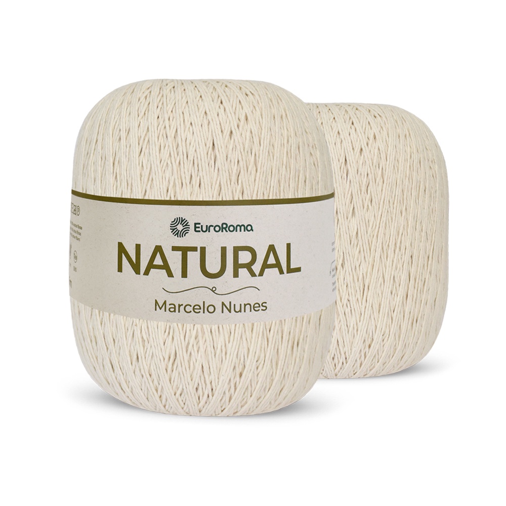 Linha EuroRoma Natural Cru Marcelo Nunes Nº4 8/8 1186m 700g