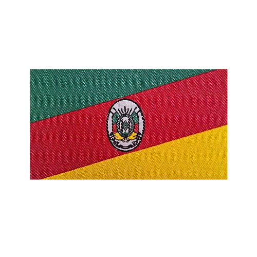 Etiqueta Bordada RS 90 x 50mm 66355 C/6 Unidades