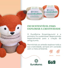 Fio EcoAmigurumi EuroRoma 8/7 254m 160g