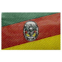 ETIQUETA BORDADA RS - 50MM x 66MM - C/ 10 UNIDADES ETIQUETA BORDADA RS - 50MM x 66MM - C/ 10 UNIDADES