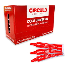 Cola Universal Círculo 17g Caixa c/ 12 Unidades