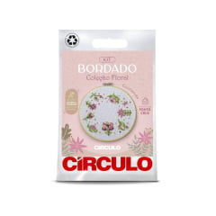 Kit de Bordado Floral