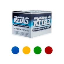BOTÃO DE PRESSÃO RITAS Nº12 - C/ 200 PARES