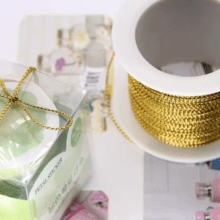 CORDONÊ NYBC OURO 1MM ROLO C/100M