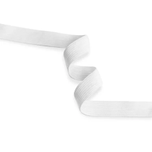 Elástico Jaragua 15  rolo com 100m Branco Larg 14mm