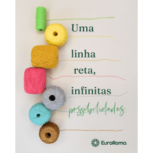 Barbante Euroroma Cru N6 4/6 600g 610m