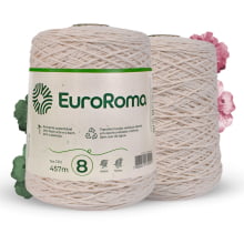 Barbante Euroroma Cru N8 4/8 600g 457m