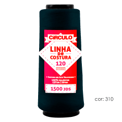 LINHA CÍRCULO COSTURA RETA 120 - C/ 1371 METROS