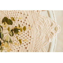 Fio Barroco Natural N°6 400g Círculo Crochê Tricô
