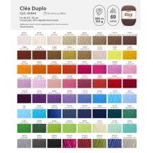 Linha Cléa Duplo 150g 508m