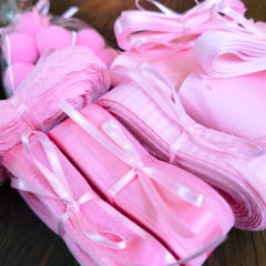 Kit Fitas Rosas Candy Pink - 40 metros no total