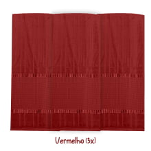 Kit Toalha de Banho Velour P/Bordar Bella Liso c/3 Unidades 70 x 140cm