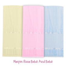 Kit Toalha de Banho Velour P/Bordar Bella Liso c/3 Unidades 70 x 140cm