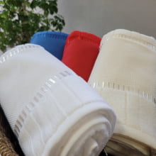 Toalha de Rosto Velour P/Bordar Bella liso 50 x 80cm