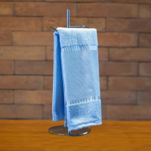 Toalha Lavabo Velour P/Bordar Bella Liso 30 x 45cm