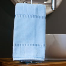 Toalha Lavabo Velour P/Bordar Bella Liso 30 x 45cm